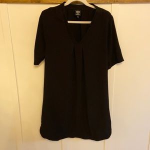 Black shift dress